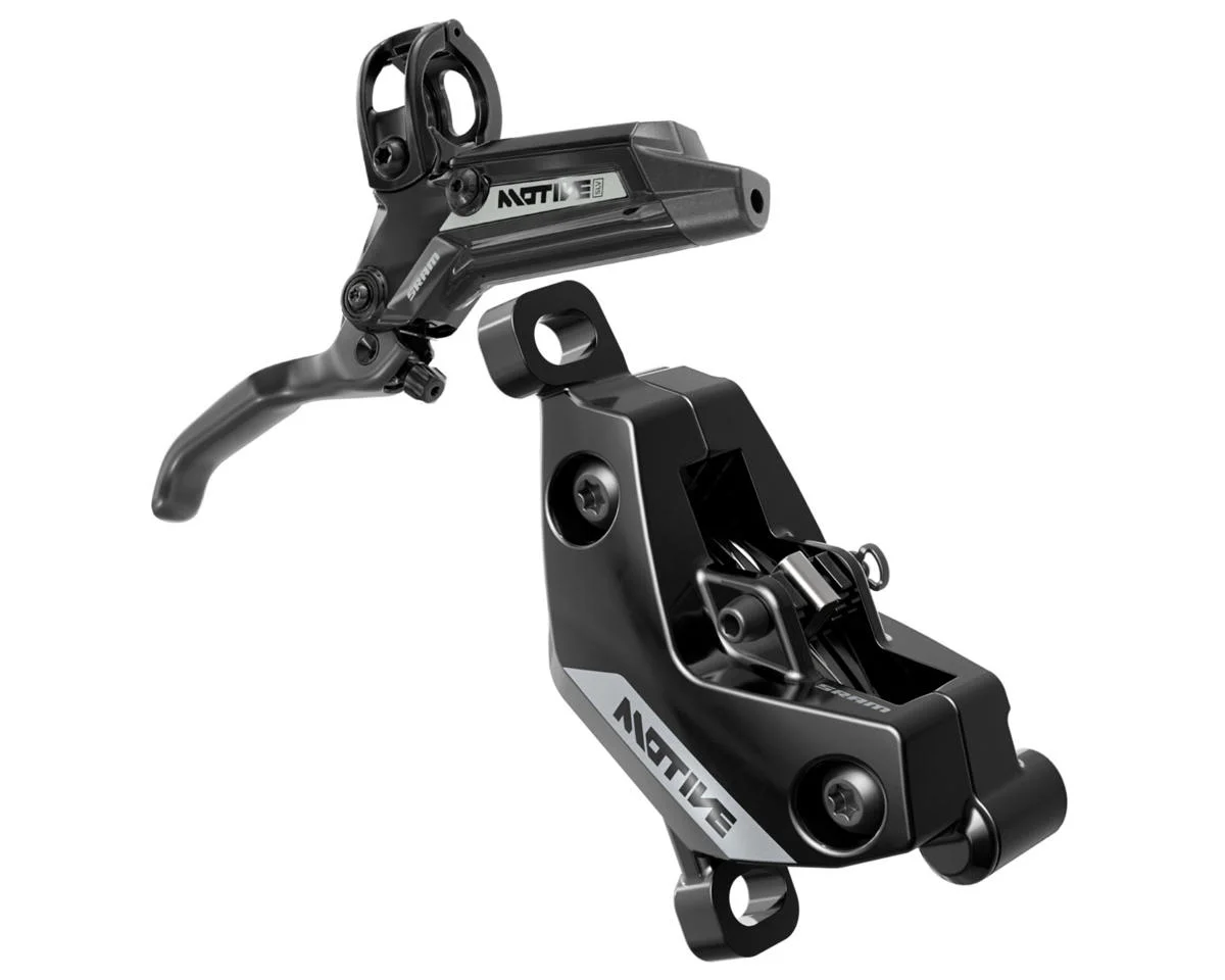 SRAM Motive Silver V2 Disc Brake Lever & Caliper (Black) (Left) (A2)